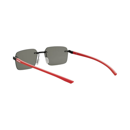 Essential Black Rectangular Sunglasses
