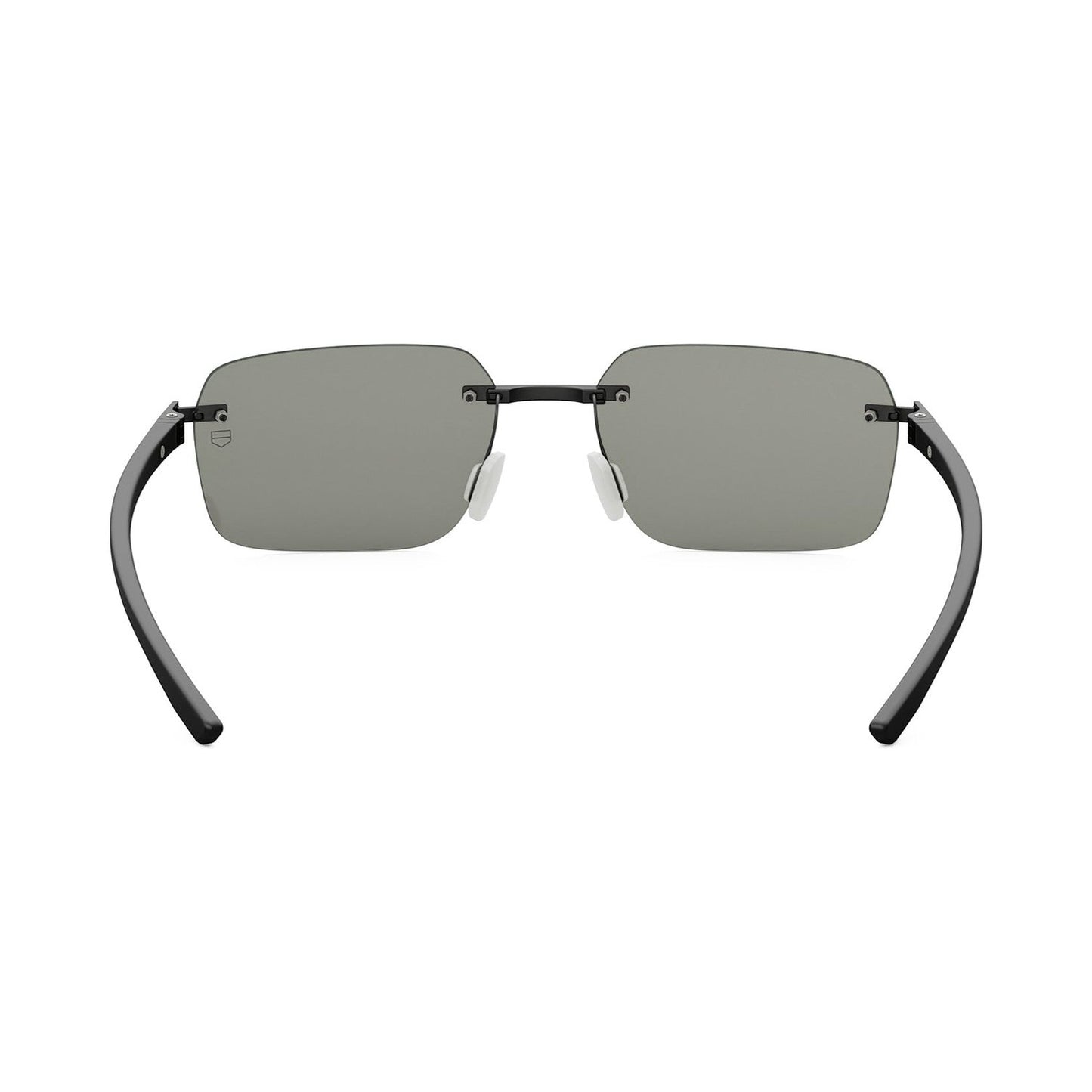 Essential Black Rectangular Sunglasses