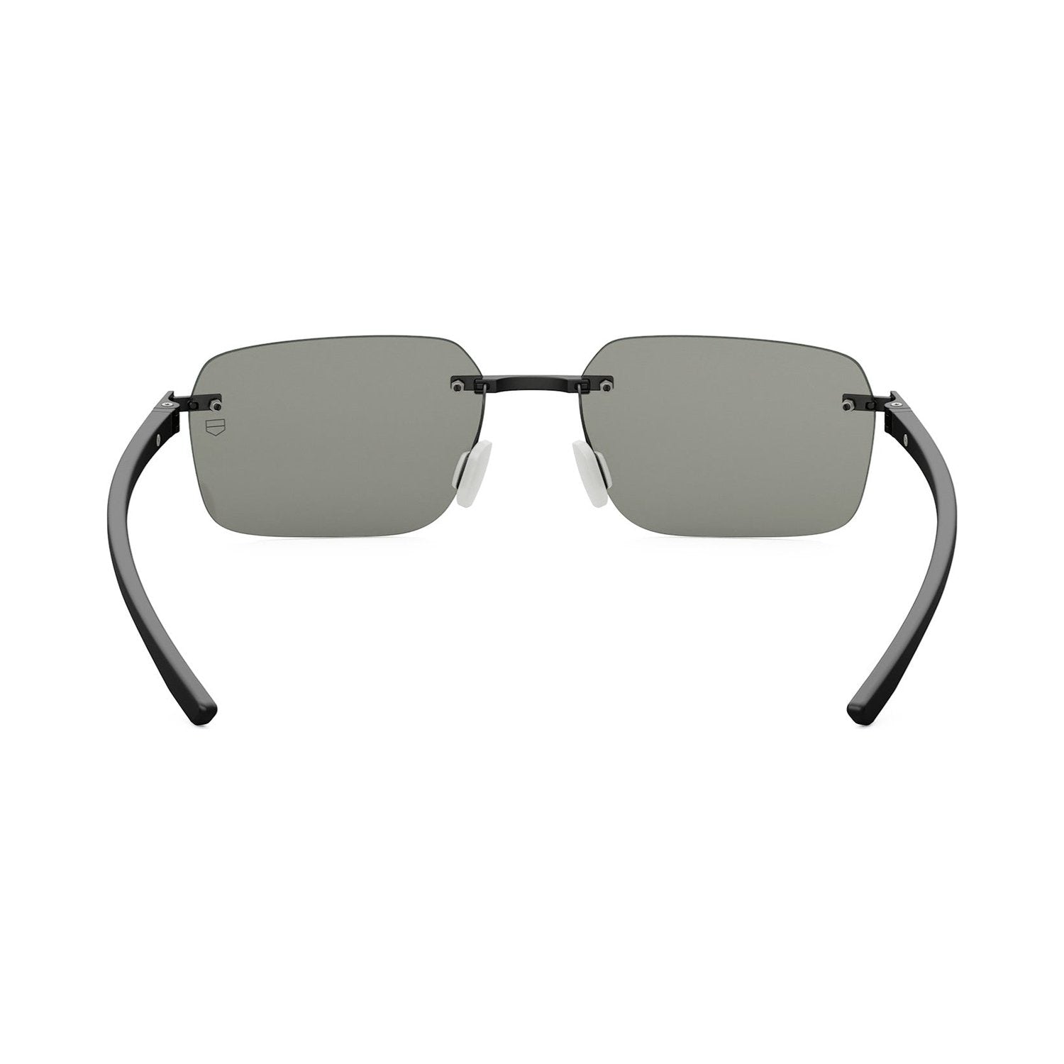 Essential Black Rectangular Sunglasses