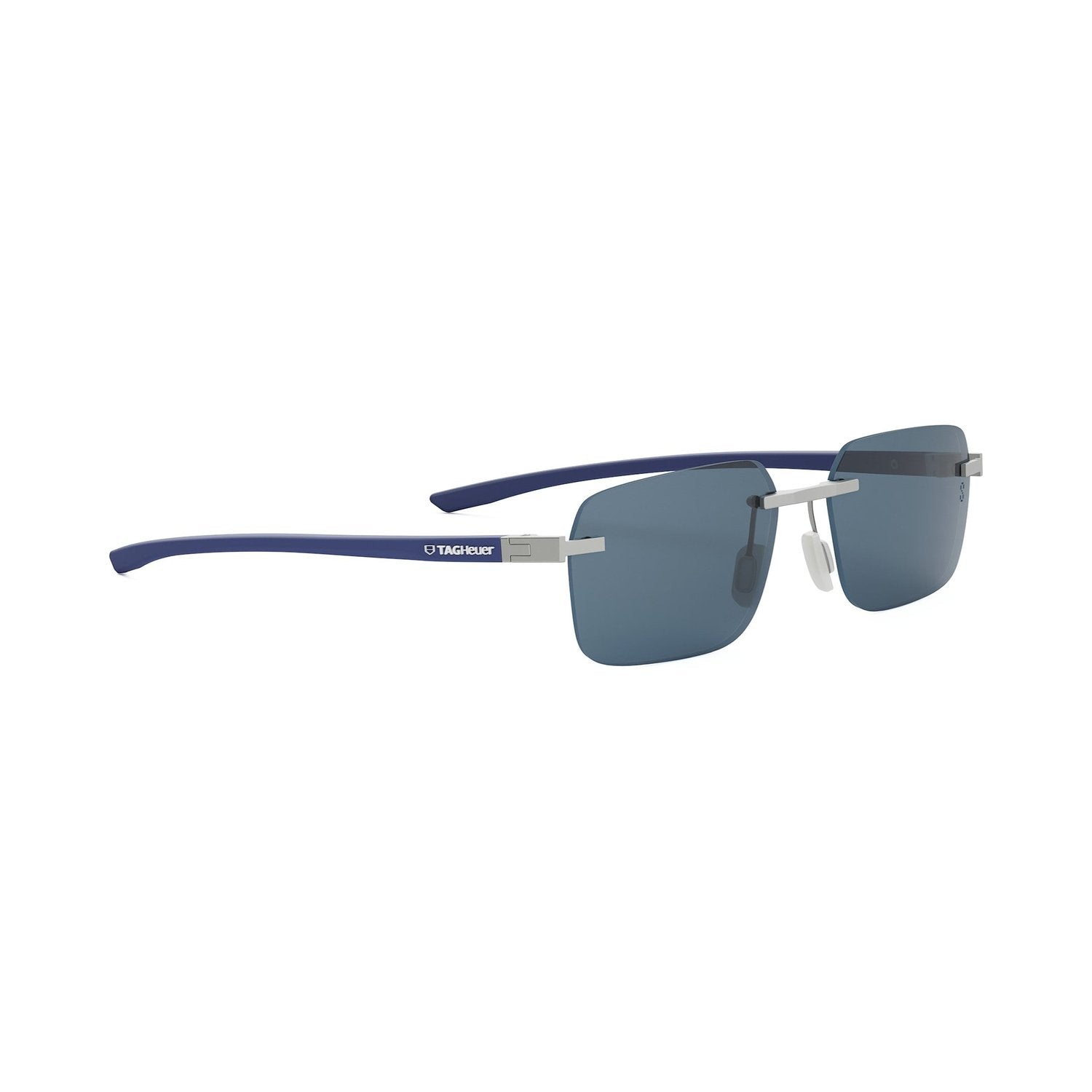 Essential Silver Rectangular Sunglasses