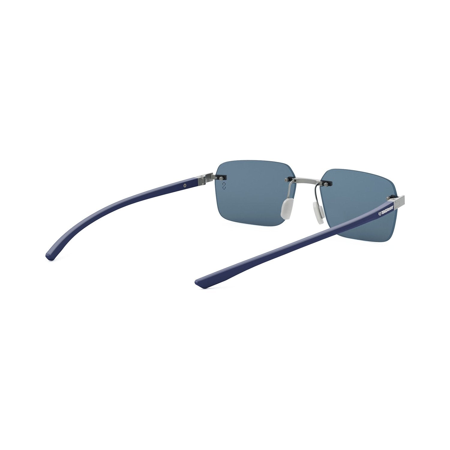 Essential Silver Rectangular Sunglasses