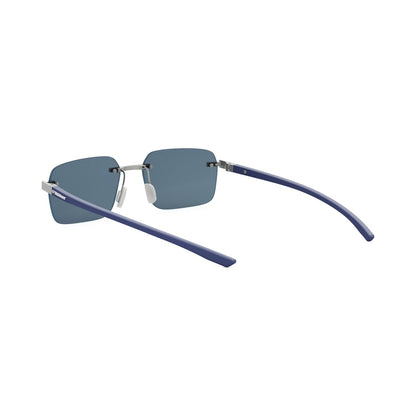 Essential Silver Rectangular Sunglasses