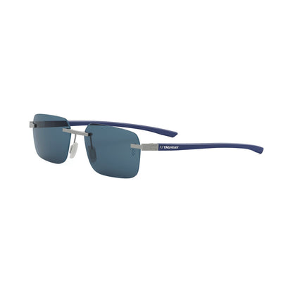 Essential Silver Rectangular Sunglasses