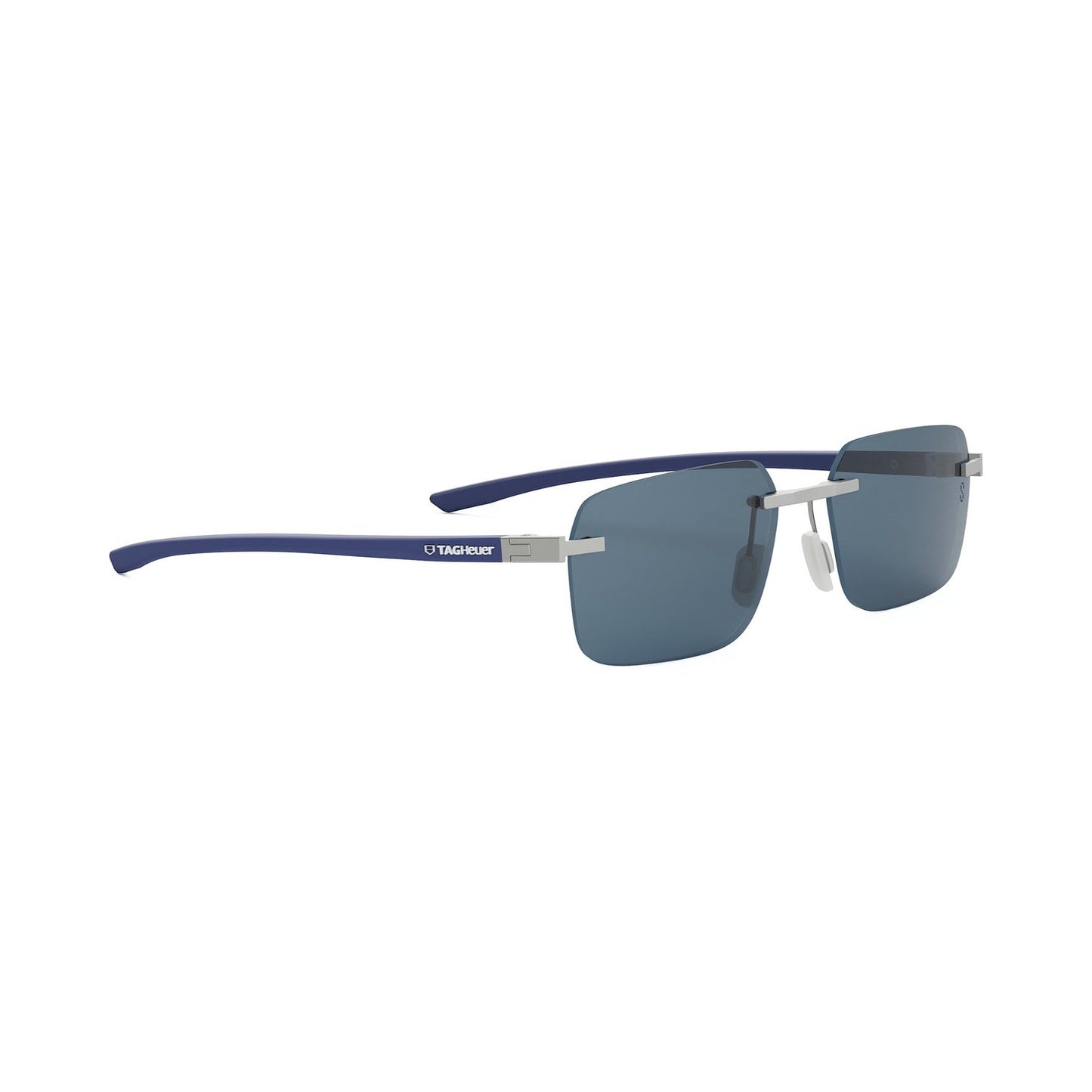Essential Silver Rectangular Sunglasses