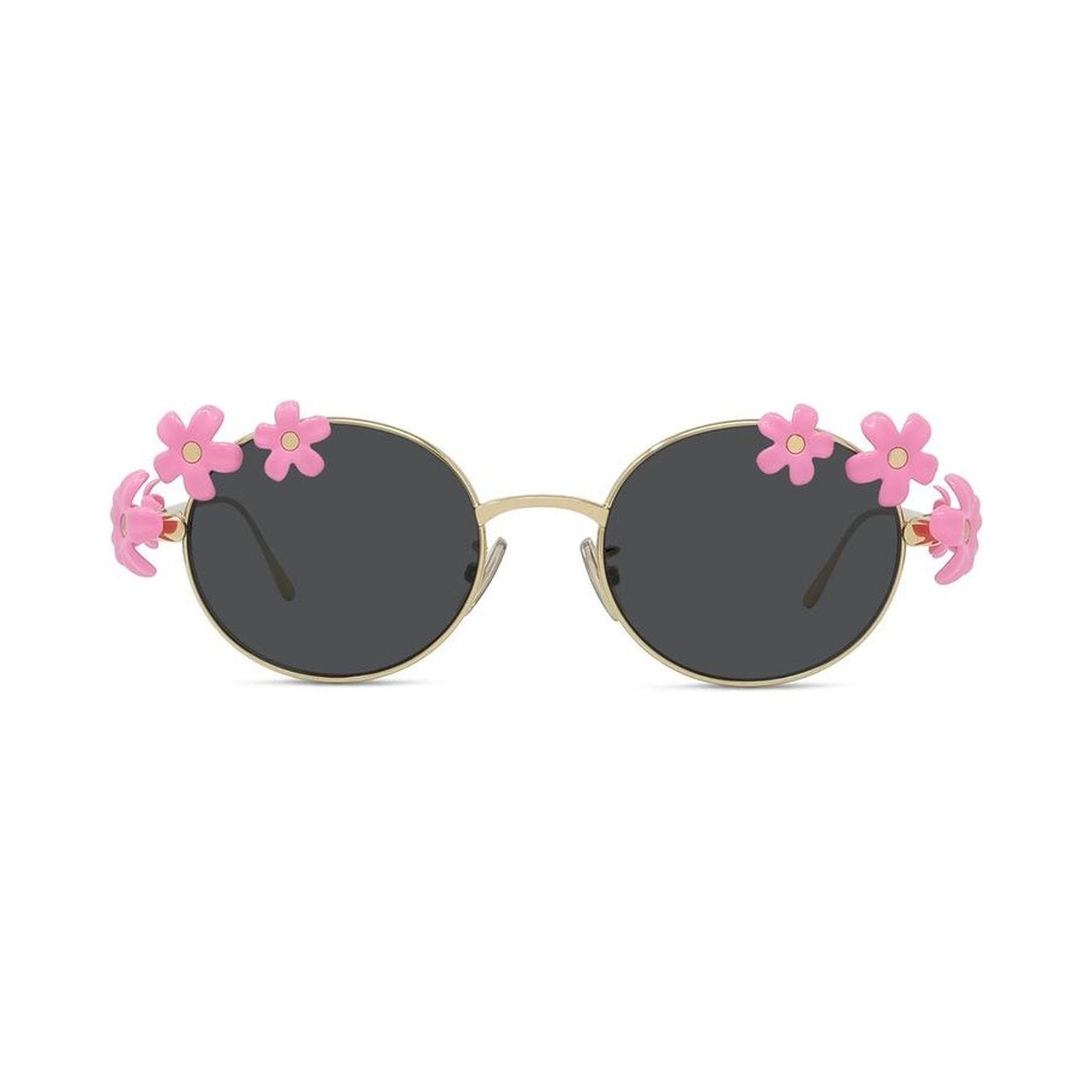 Signature Gold Oval Sunglasses