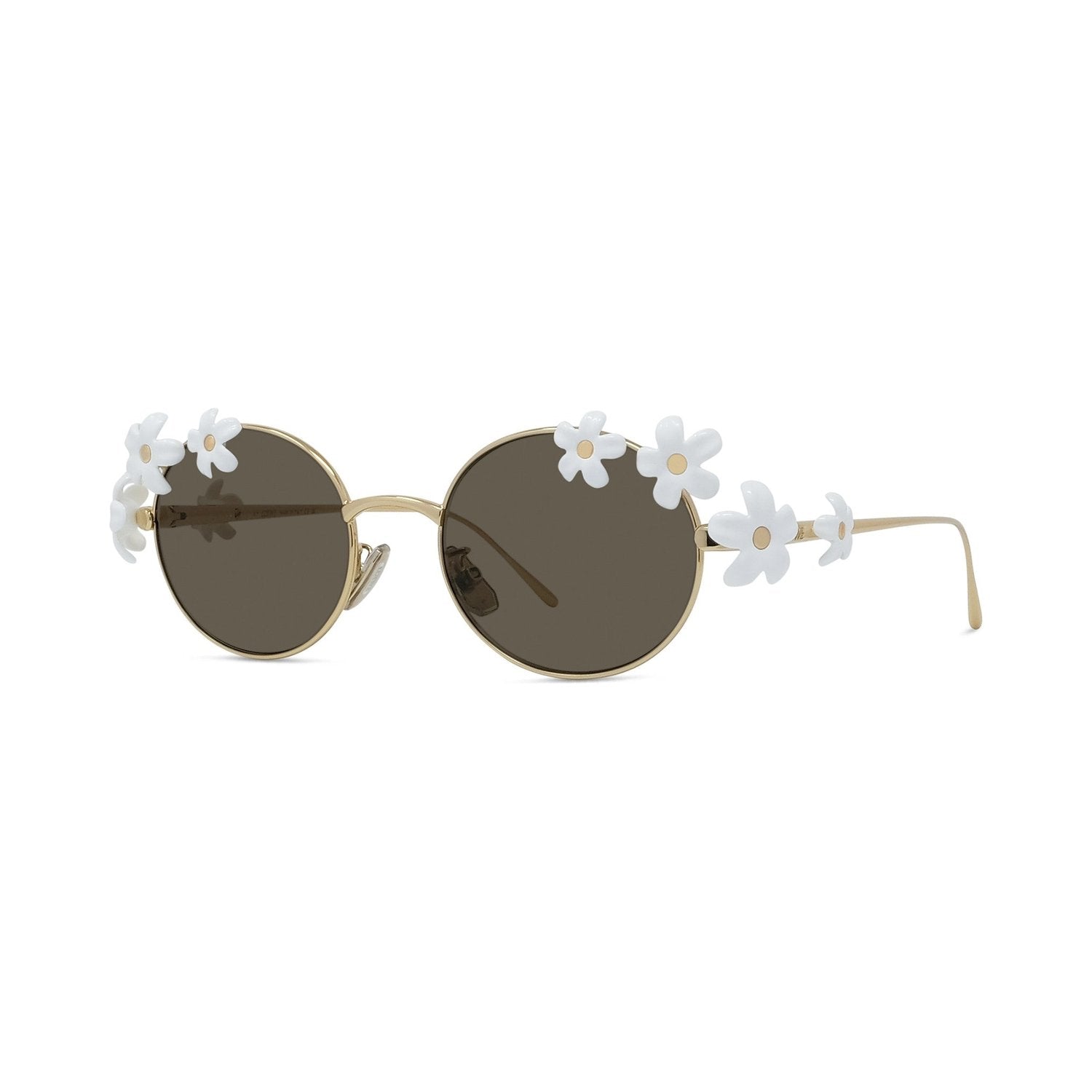 Signature Gold Oval Sunglasses