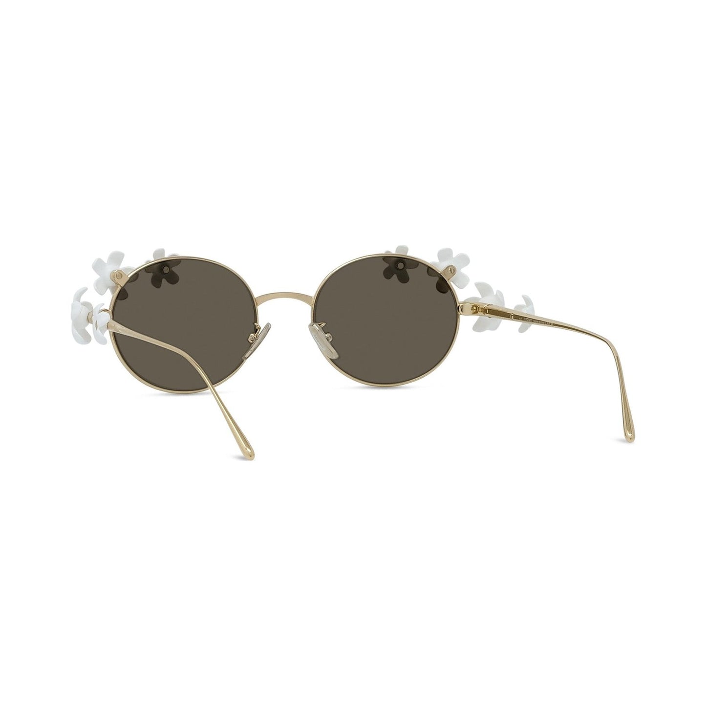 Signature Gold Oval Sunglasses