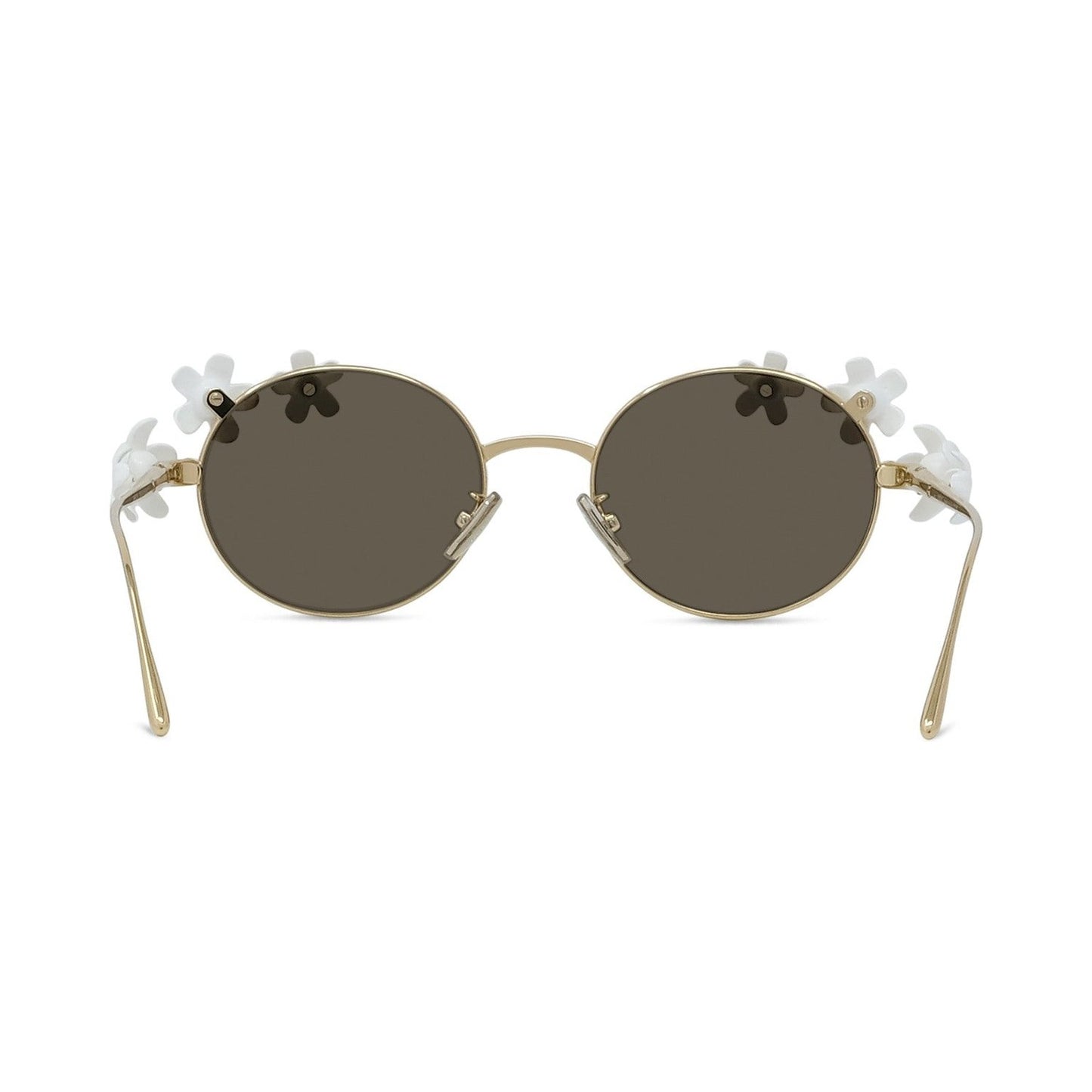 Signature Gold Oval Sunglasses