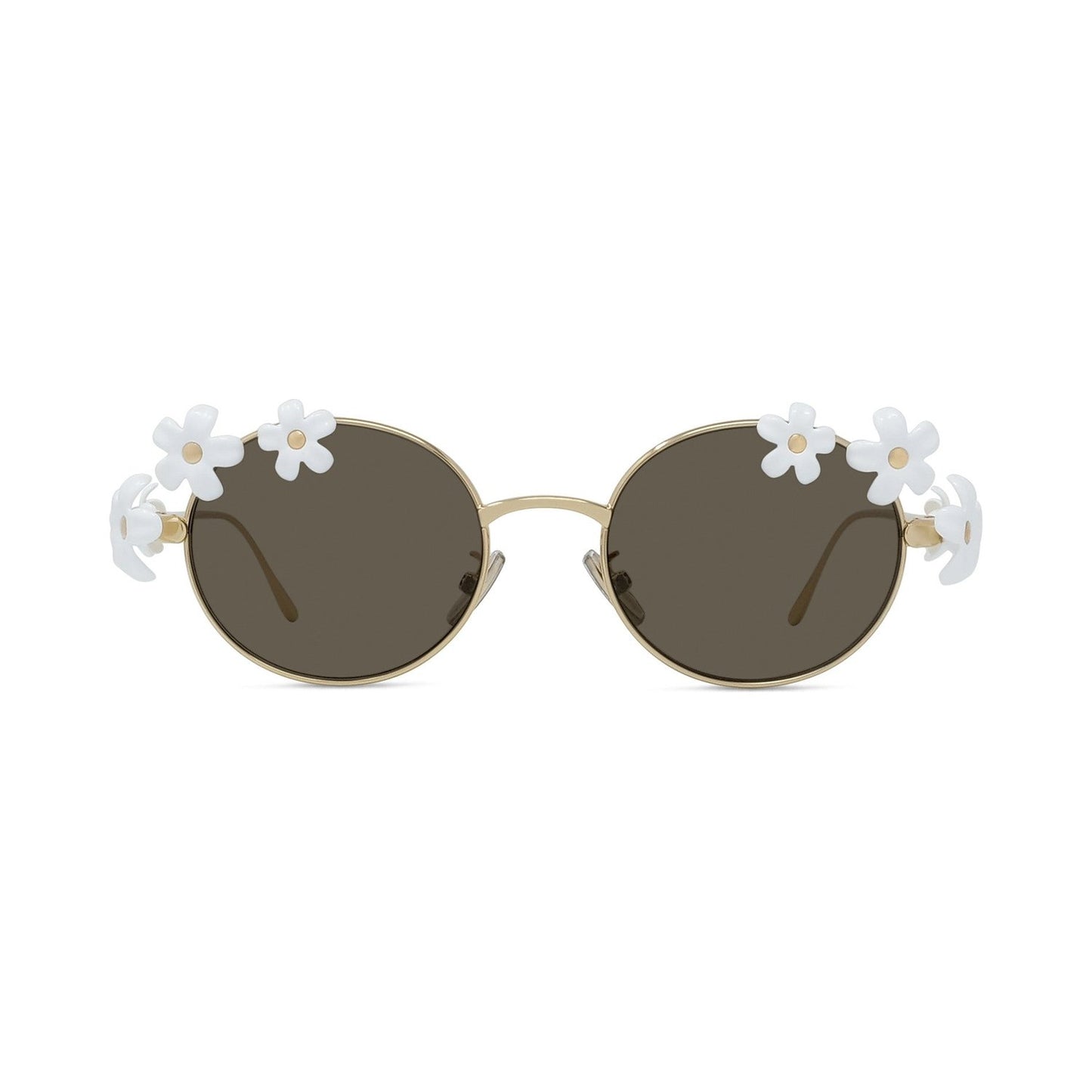Signature Gold Oval Sunglasses