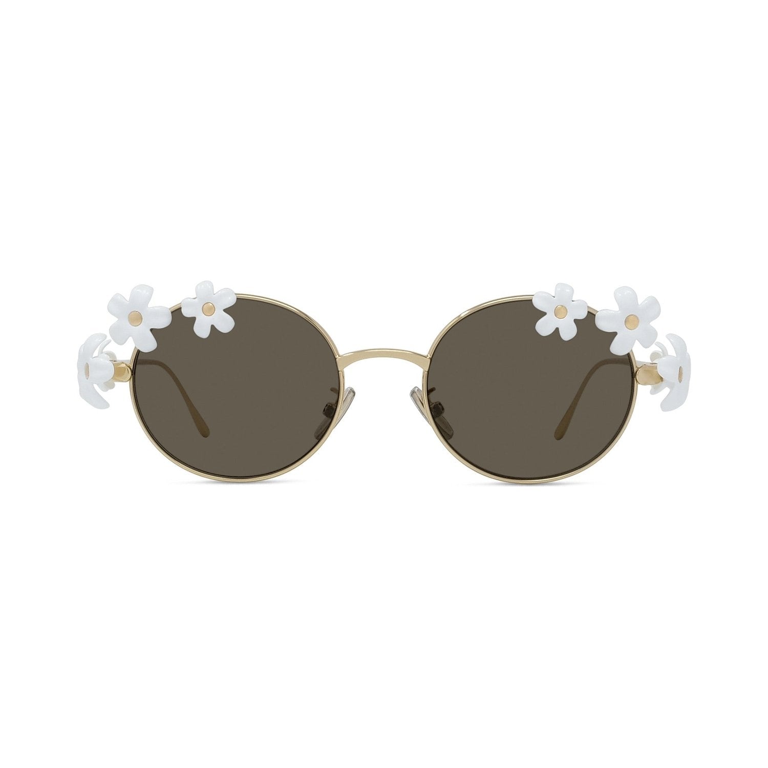 Signature Gold Oval Sunglasses