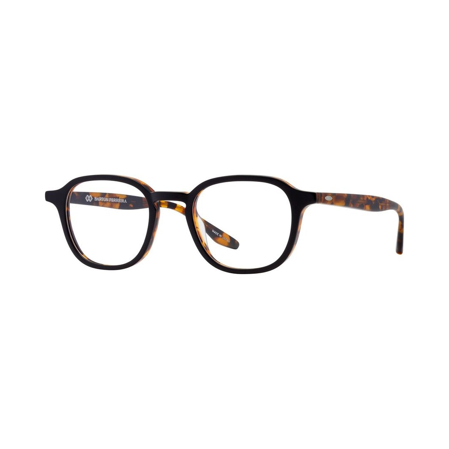 Dale Black Geometric Eyeglasses