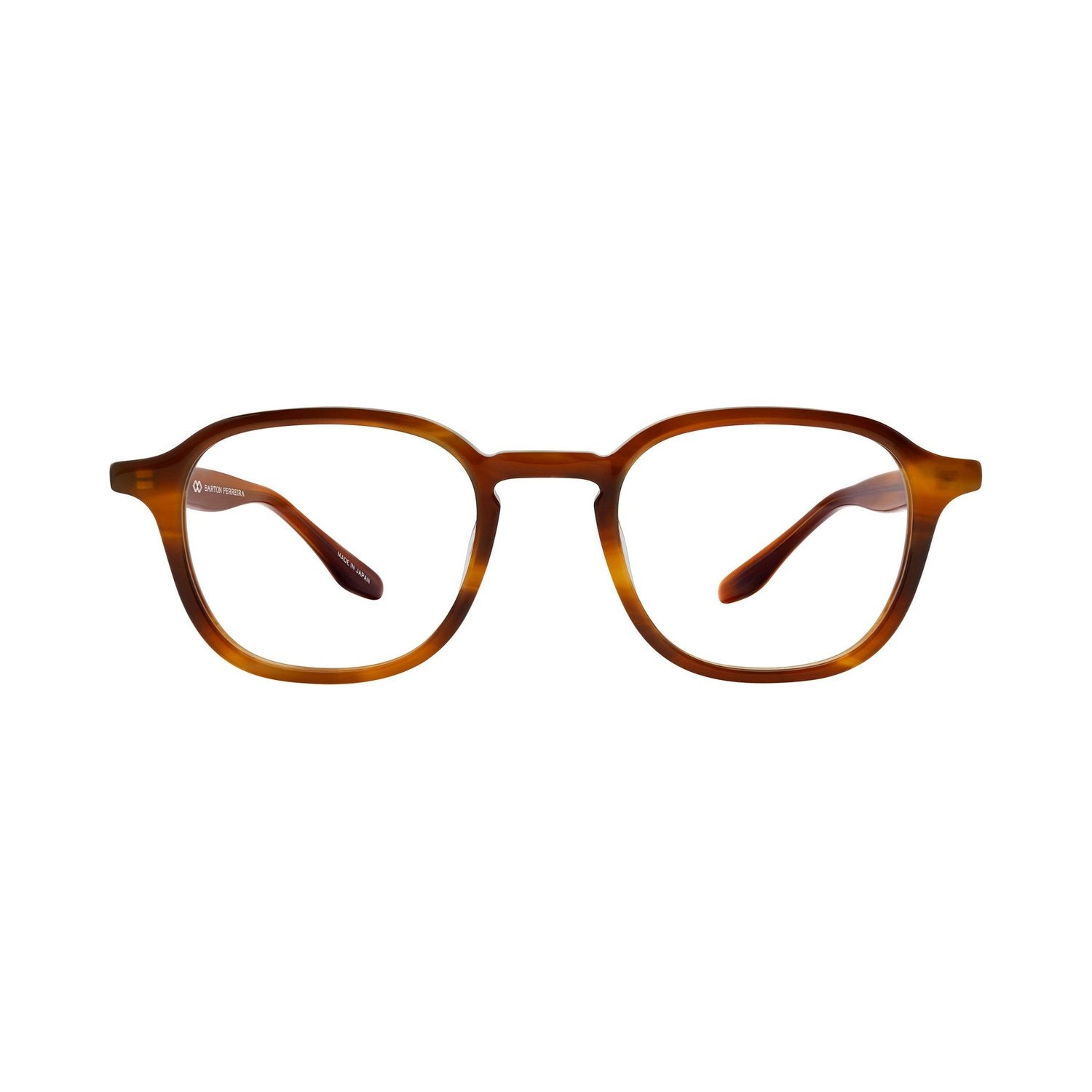 Dale Havana Geometric Eyeglasses