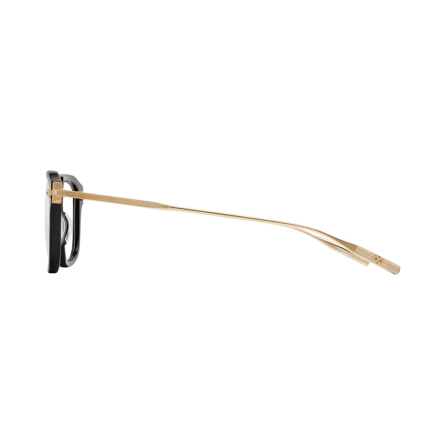Nolan Black Rectangular Eyeglasses