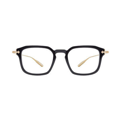 Nolan Black Rectangular Eyeglasses