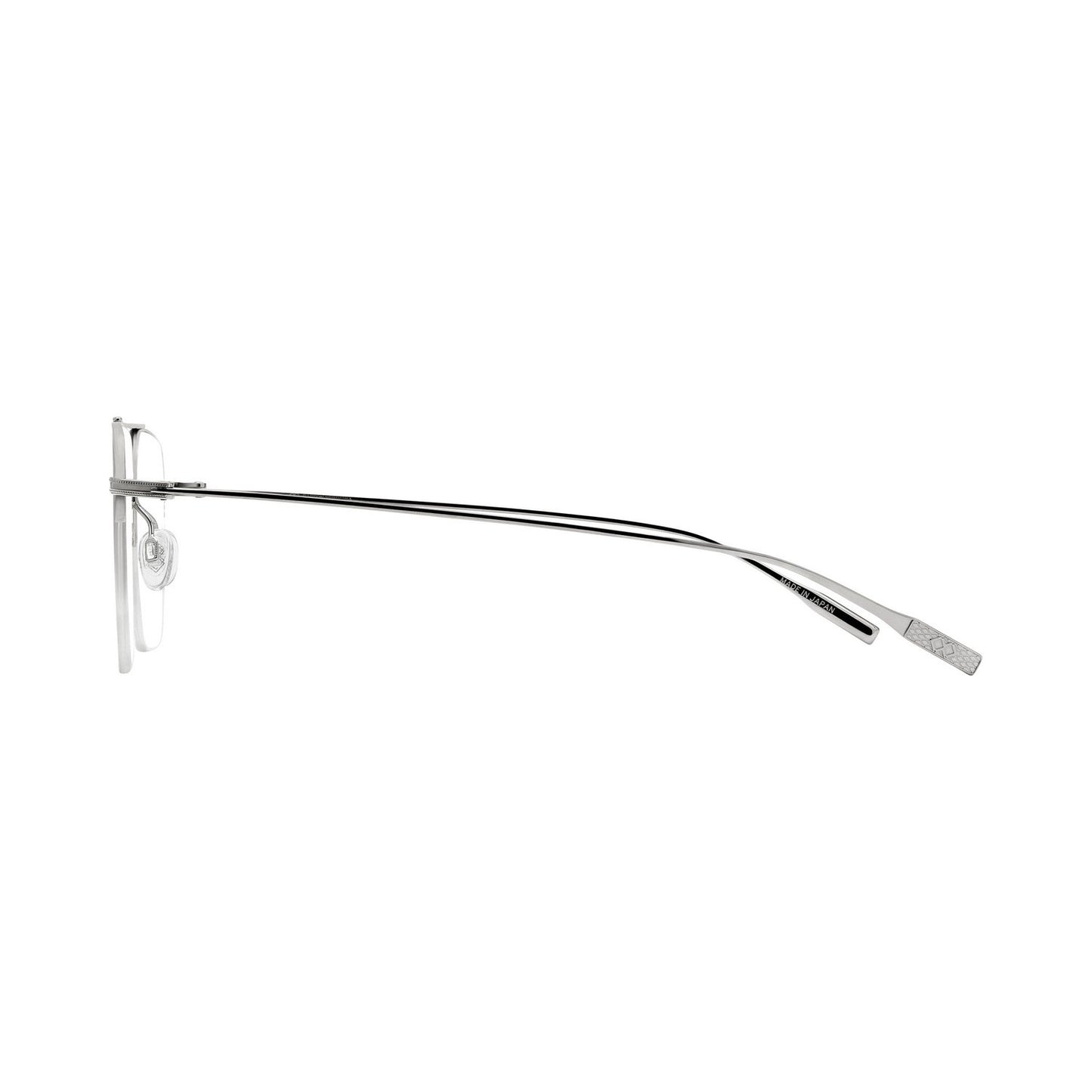 Armstrong Silver Pilot Eyeglasses
