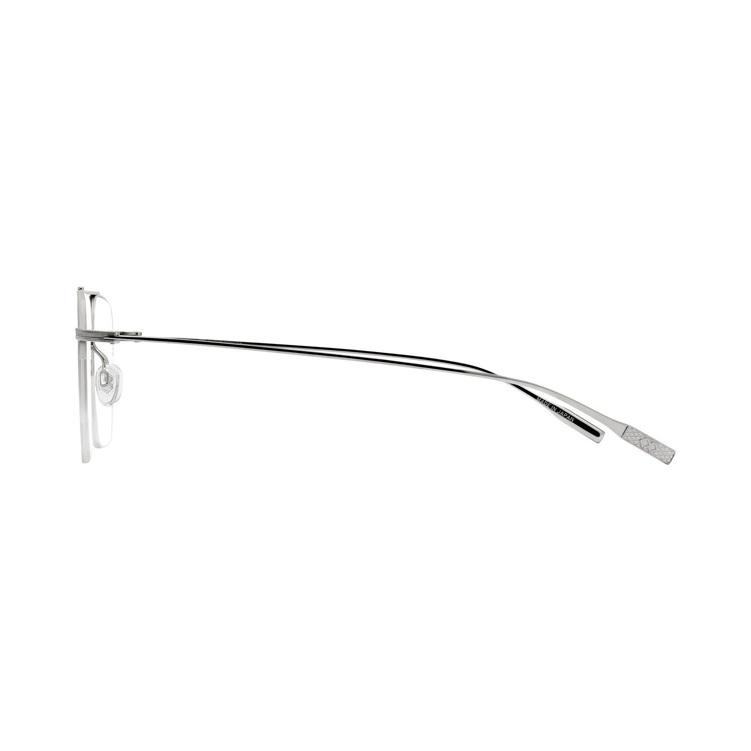 Armstrong Silver Pilot Eyeglasses