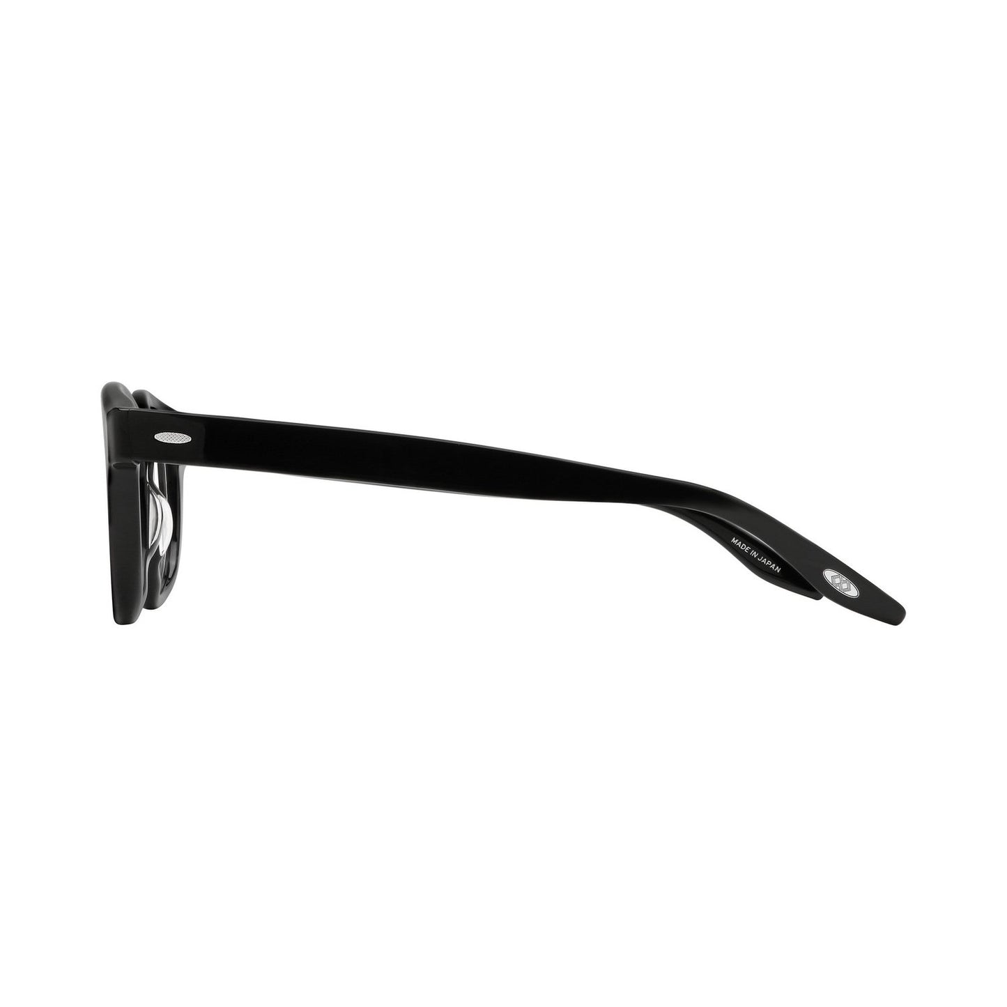 Oxford Black Round Eyeglasses
