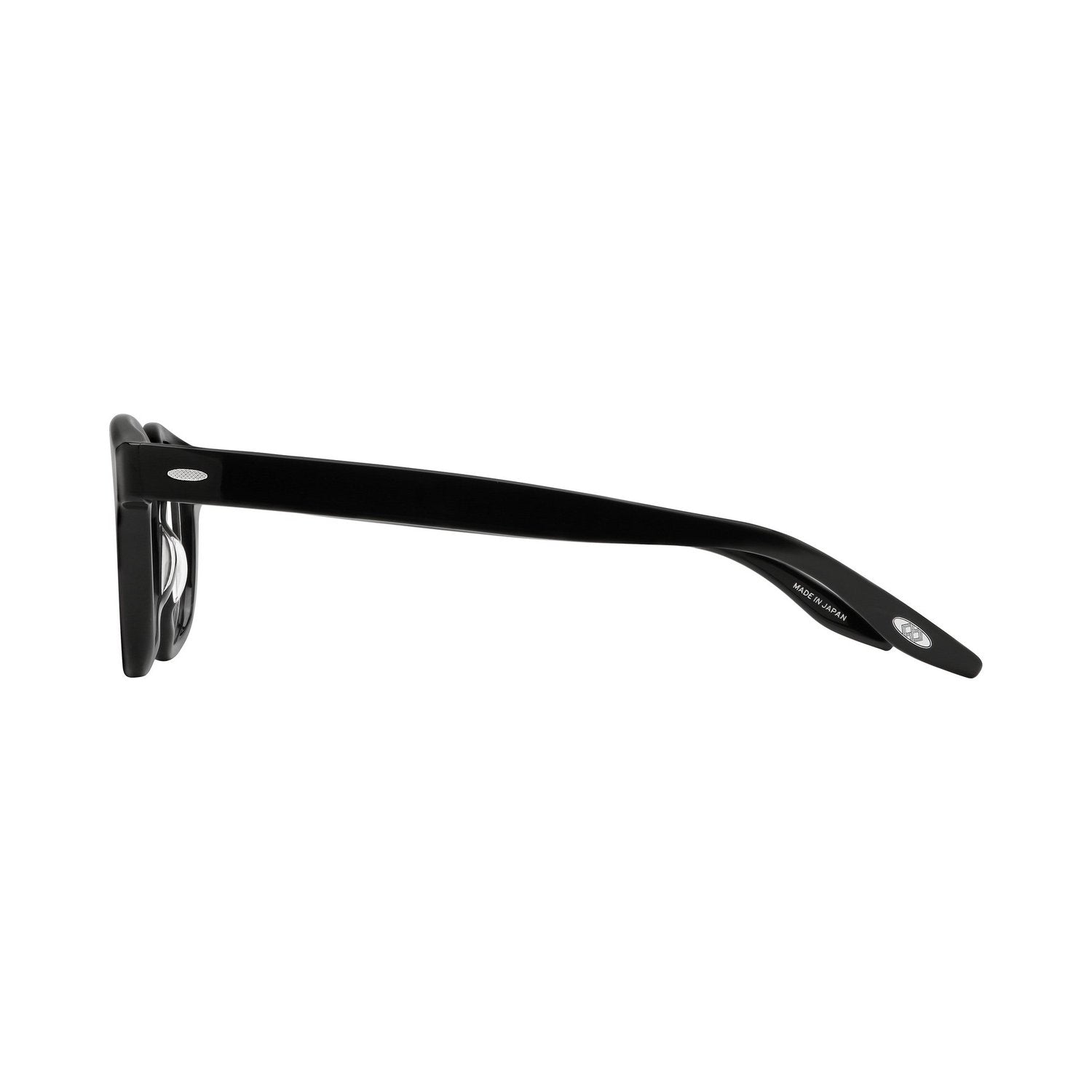 Oxford Black Round Eyeglasses