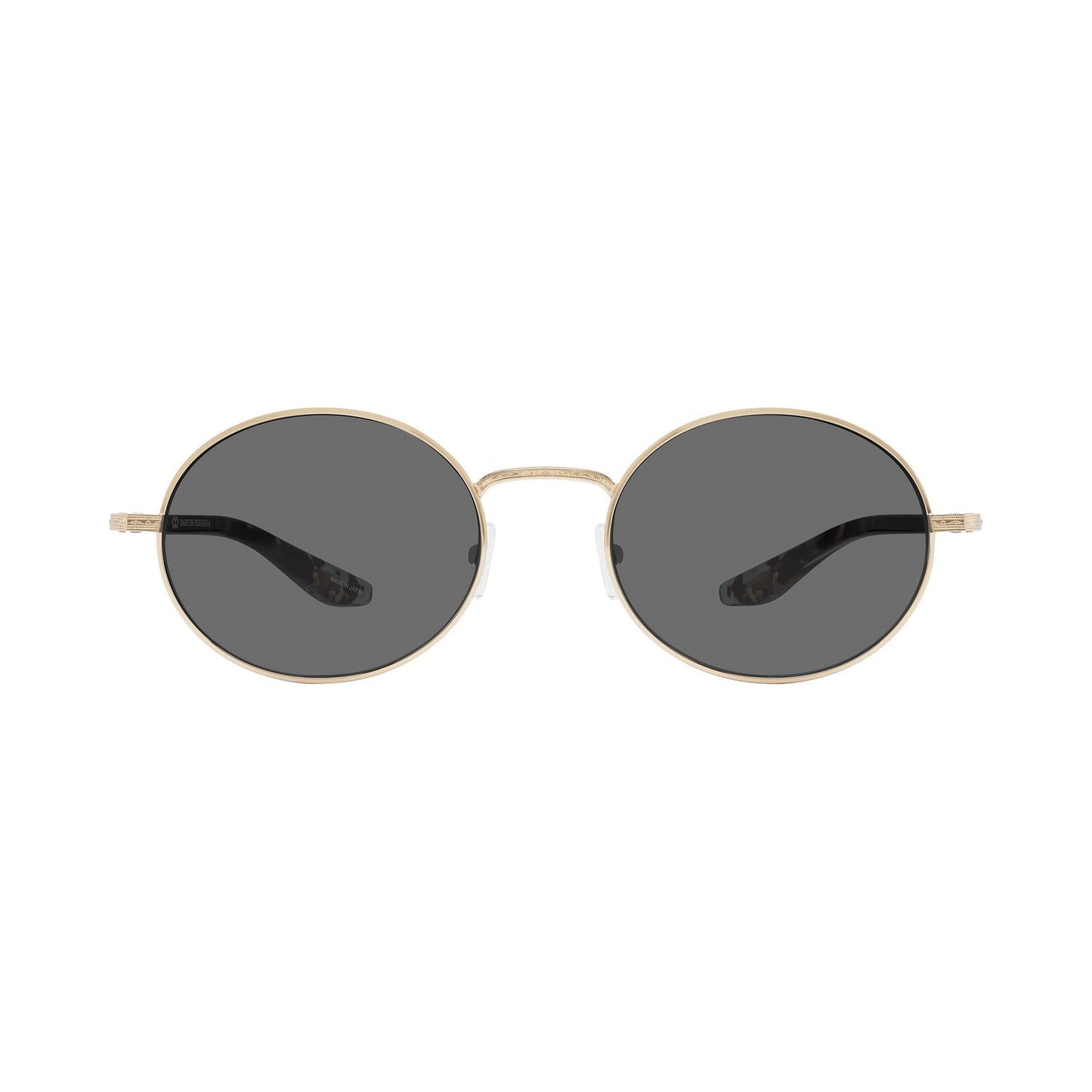 Anamcara Gold Oval Sunglasses
