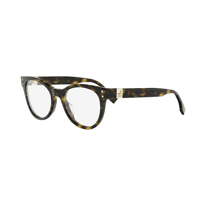 Maison Fendi FE50157I 052 havana scuro / 51 laterale