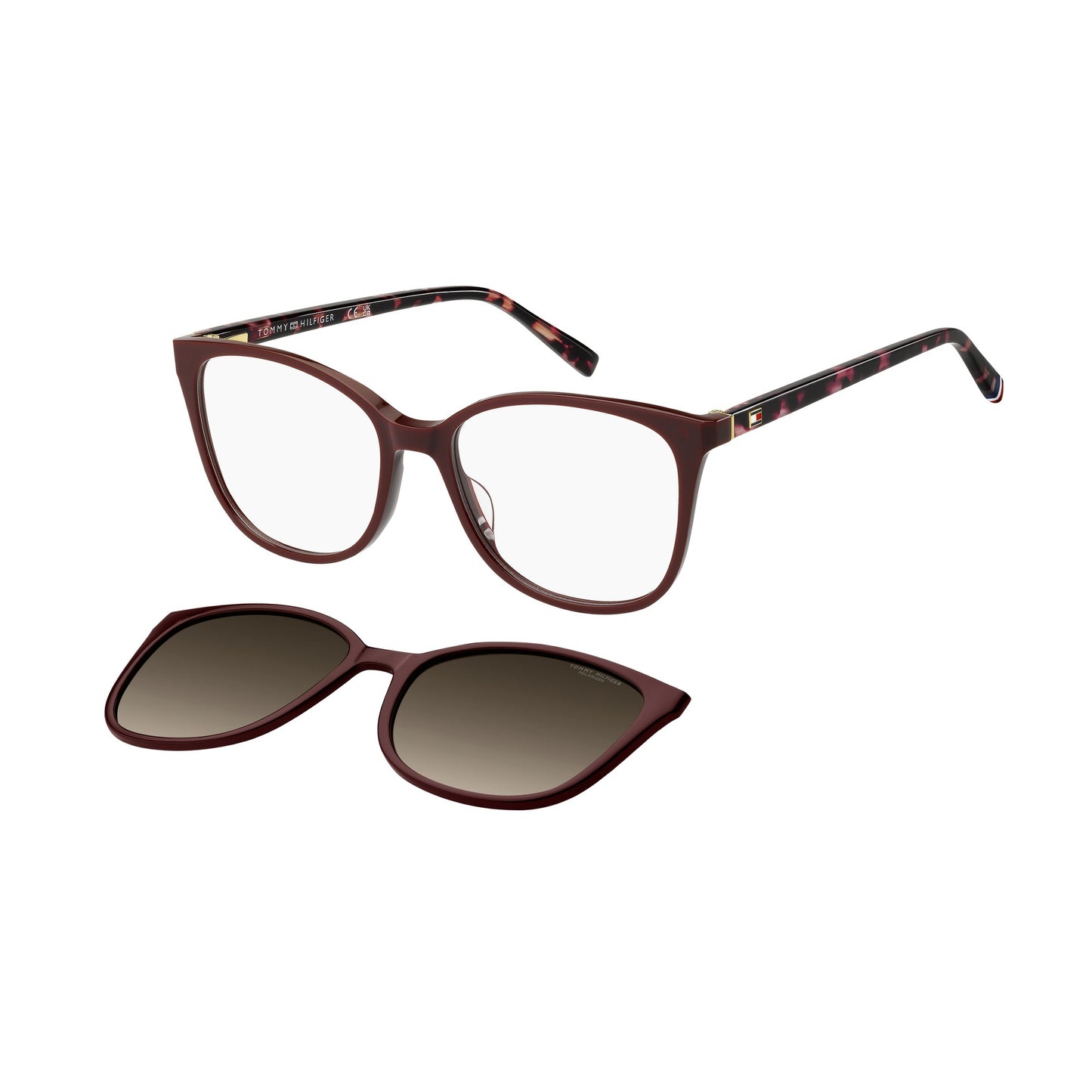 Tommy Hilfiger Th 2294/c | Occhiali da vista donna bordeaux