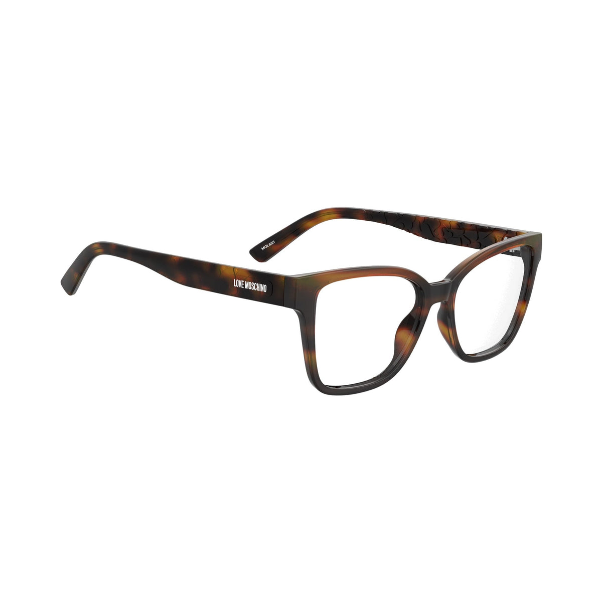 MOSCHINO Mol685 WR9/16 BROWN HAVANA vista 3