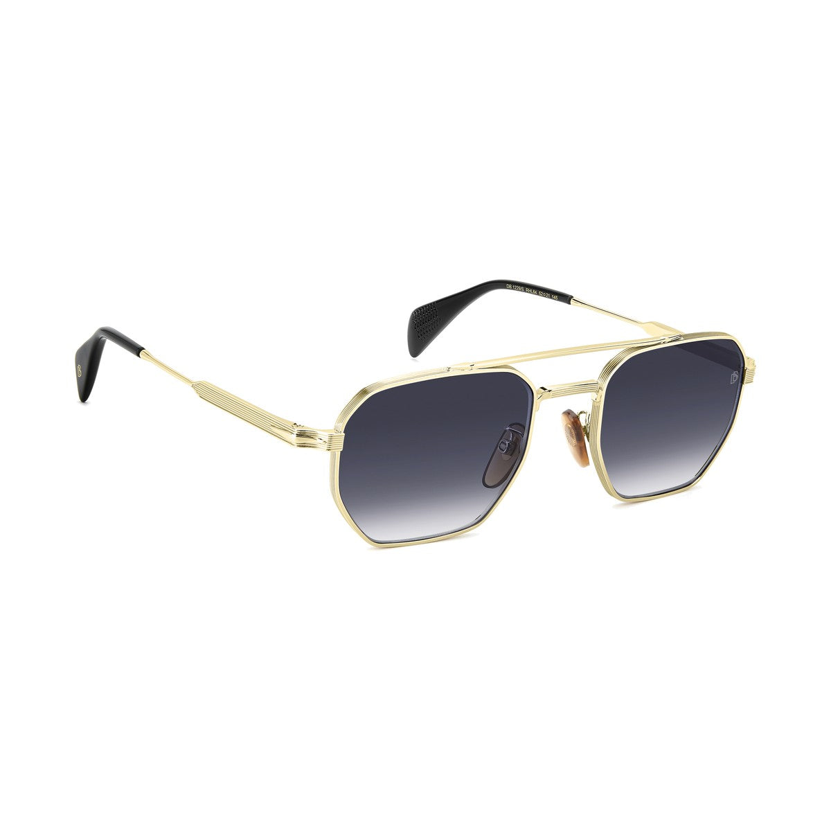 DAVID BECKHAM DB 1229/S | Occhiali da sole uomo oro nero