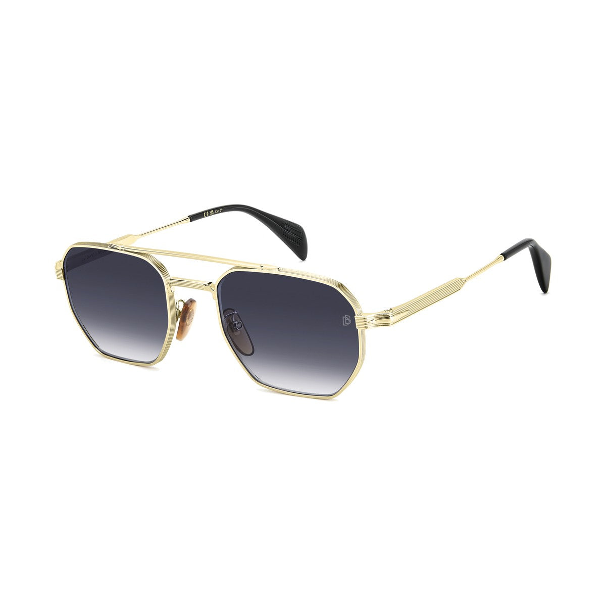 DAVID BECKHAM DB 1229/S | Occhiali da sole uomo oro nero