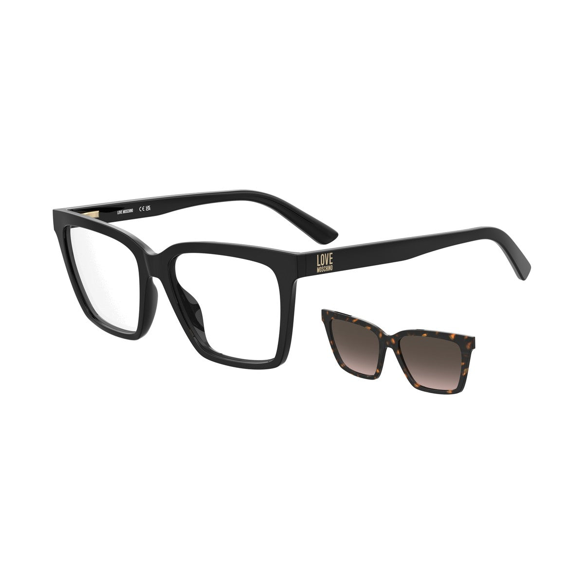 MOSCHINO MOL661/C | Occhiali da vista donna havana