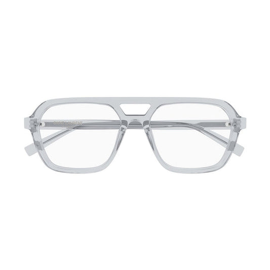 Saint Laurent SL 905 OPT | Occhiali da vista unisex grigio trasparente