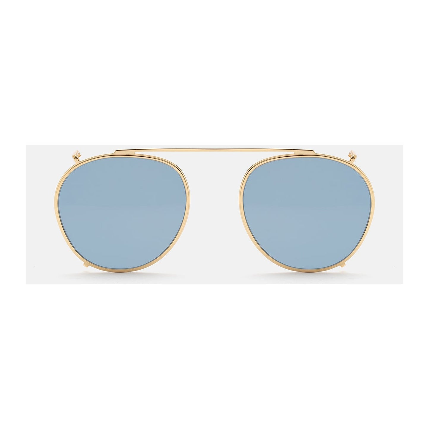 Retrosuperfuture CLIP ON THE WARHOL AZURE | Occhiali da sole oro