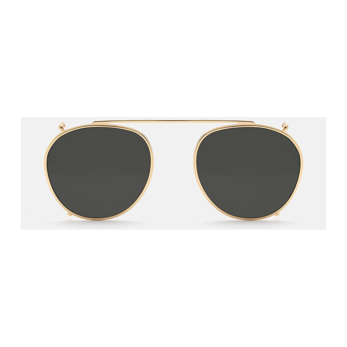 Retrosuperfuture CLIP ON THE WARHOL GREY | Occhiali da sole oro