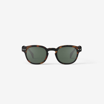 Izipizi #C SUN Tortoise Green Lenses