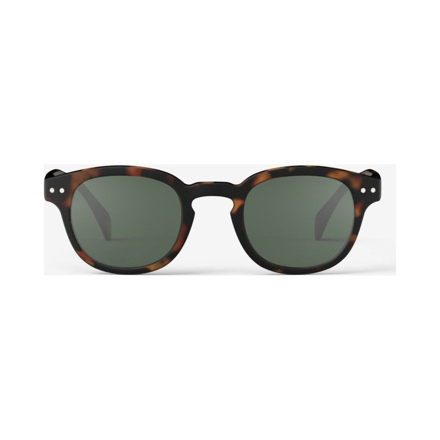 Izipizi #C SUN Tortoise Green Lenses
