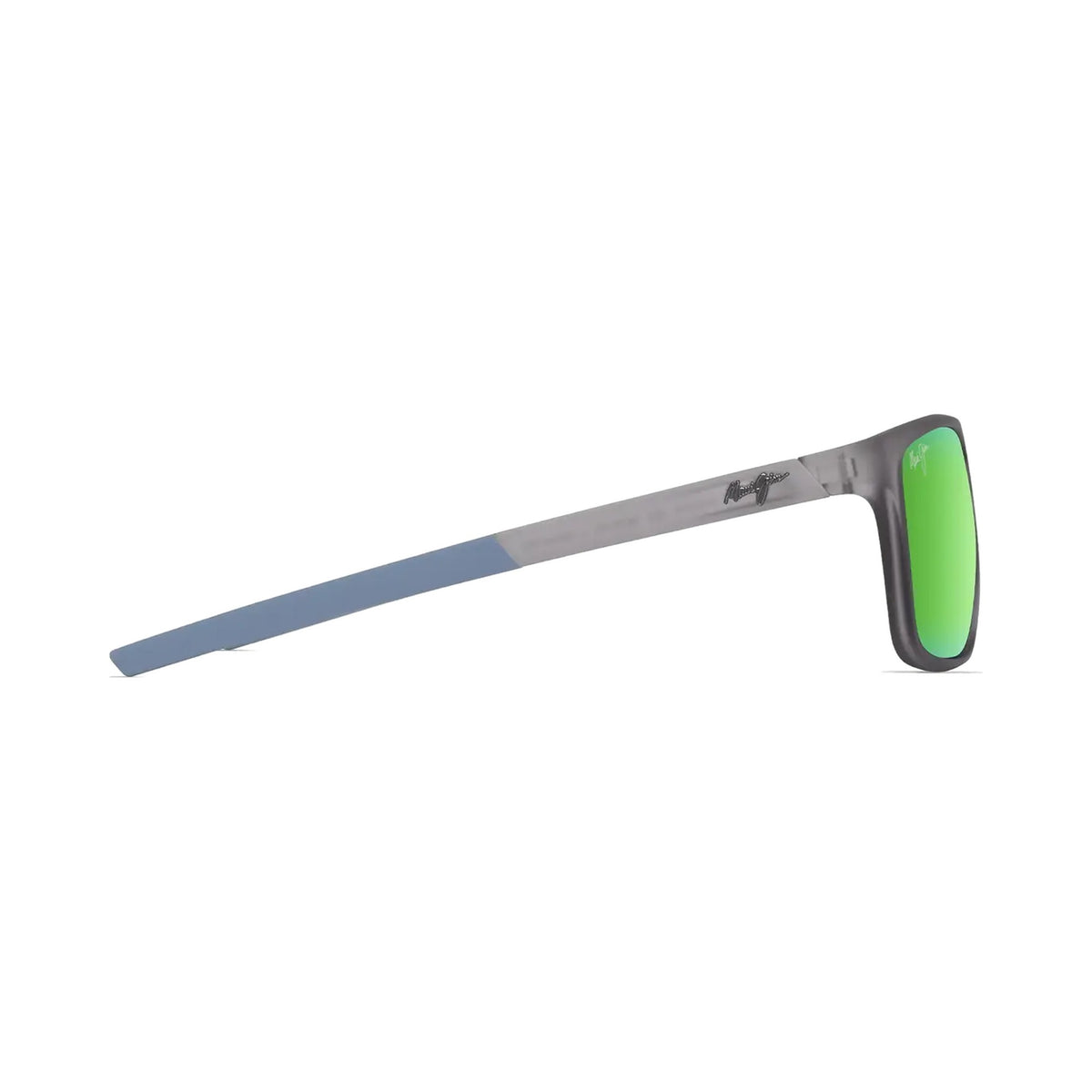 Maui Jim LEHOPULU GM598-14 Matte Transparent Grey / MauiGreen laterale