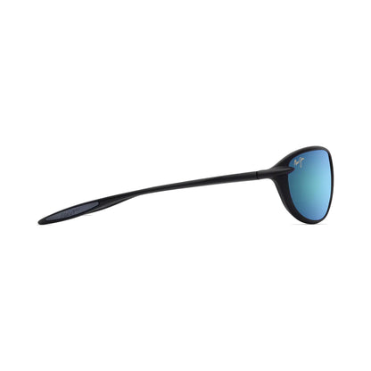 Maui Jim HOOKIPA ULTRA R B339-02A Matte Black / Blue Hawaii laterale
