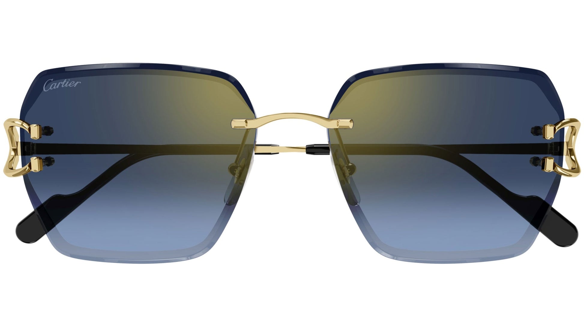 Cartier CT0466S 002 gold blue vista