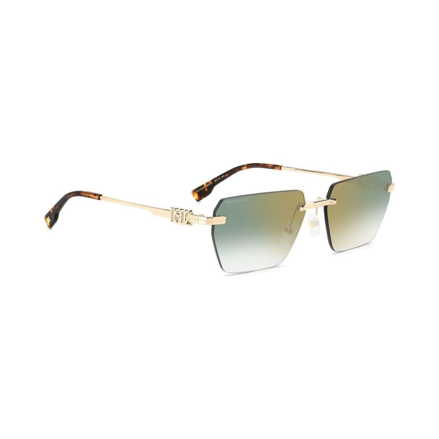 Dsquared2 Icon D2 0102/s PEF/D6 GOLD GREEN