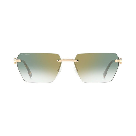 Dsquared2 Icon D2 0102/s PEF/D6 GOLD GREEN