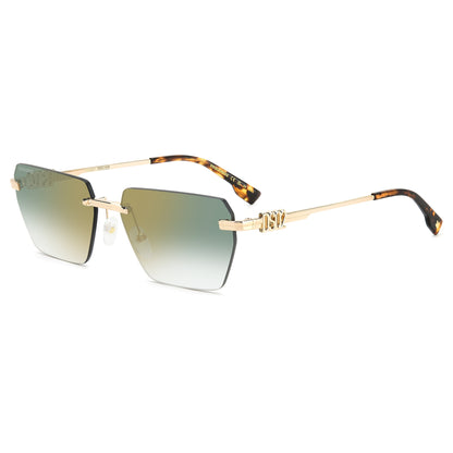 Dsquared2 Icon D2 0102/s PEF/D6 GOLD GREEN