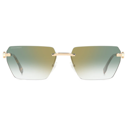Dsquared2 Icon D2 0102/s PEF/D6 GOLD GREEN