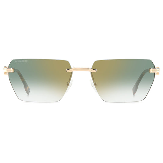 Dsquared2 Icon D2 0102/s PEF/D6 GOLD GREEN