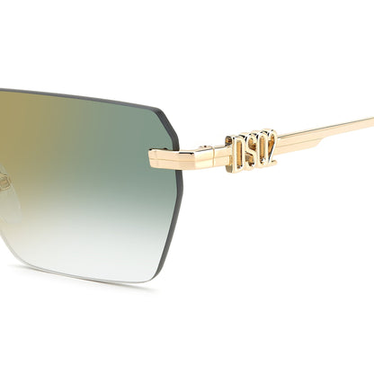 Dsquared2 Icon D2 0102/s PEF/D6 GOLD GREEN