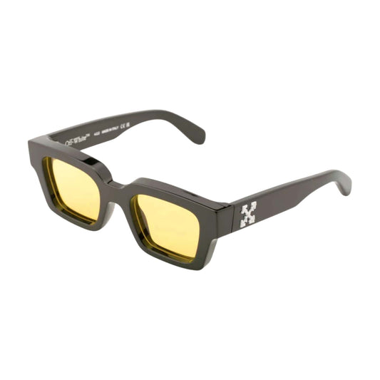 Off White VIRGIL SUNGLASSES BLACK YELLOW   BLACK YELLOW