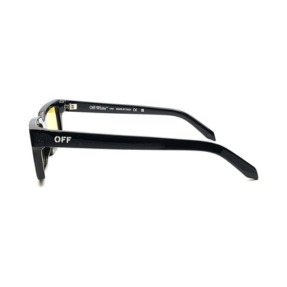 Off-White OERI13A WARREN 1018 black yellow / 54 laterale