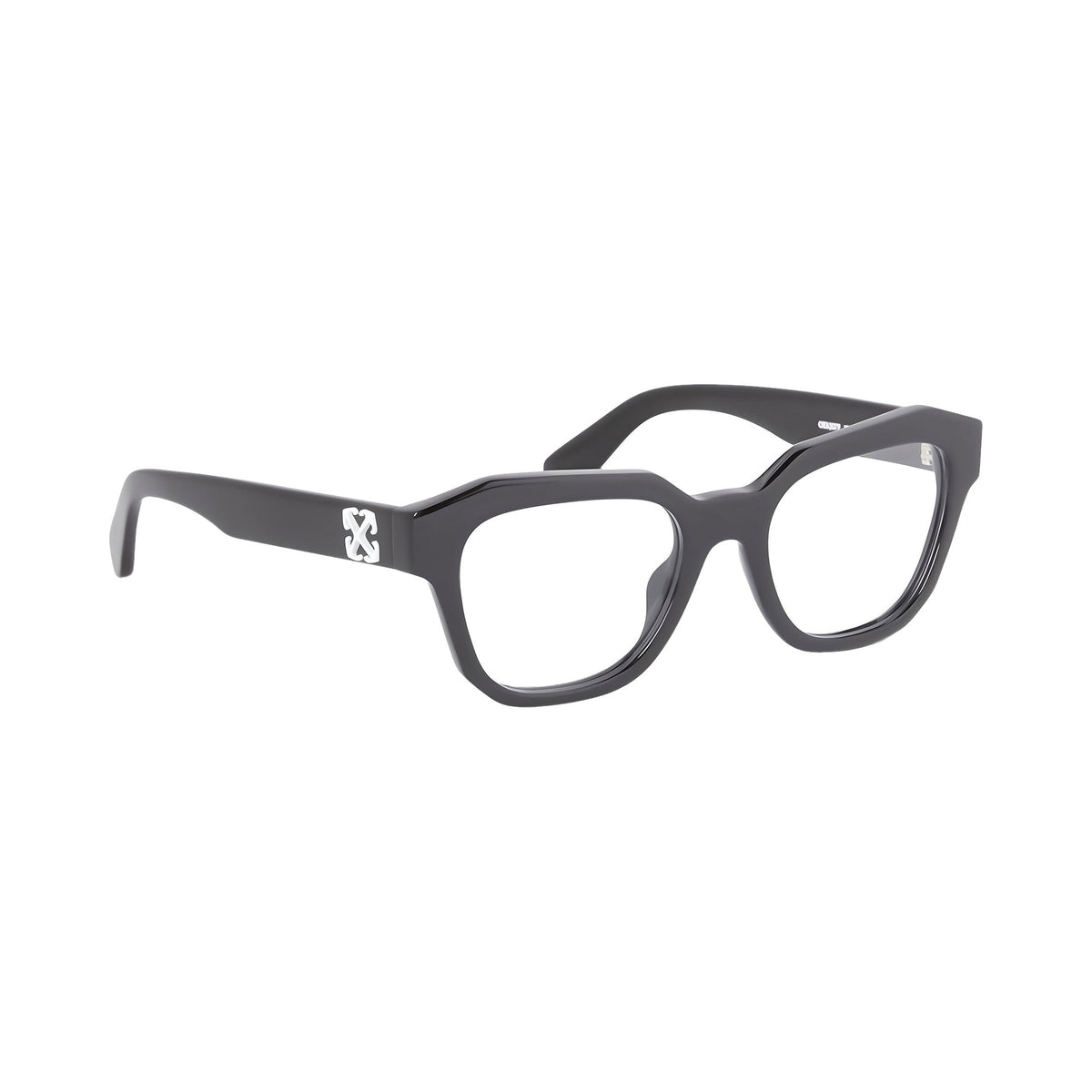 Off-White OERJ07F EYEWEAR STYLE 7F 1000 black blue block / 53 laterale