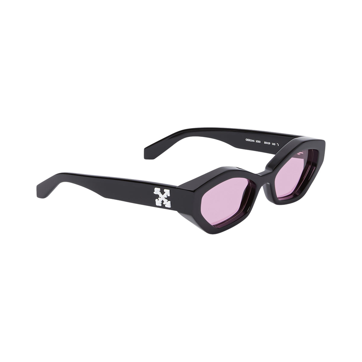 Off-White OERI144 HILO 1030 black pink / 55 laterale