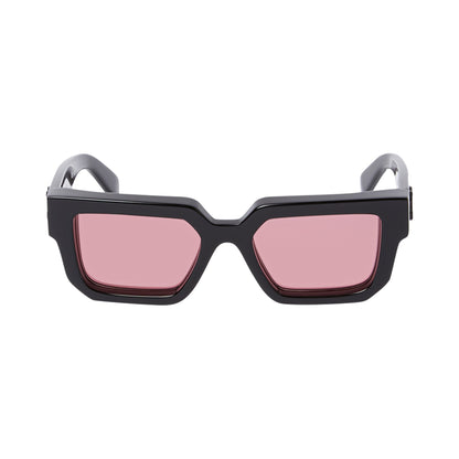 Off-White OERI146 SILVERSTONE  SUNGLASSES 1025 black red