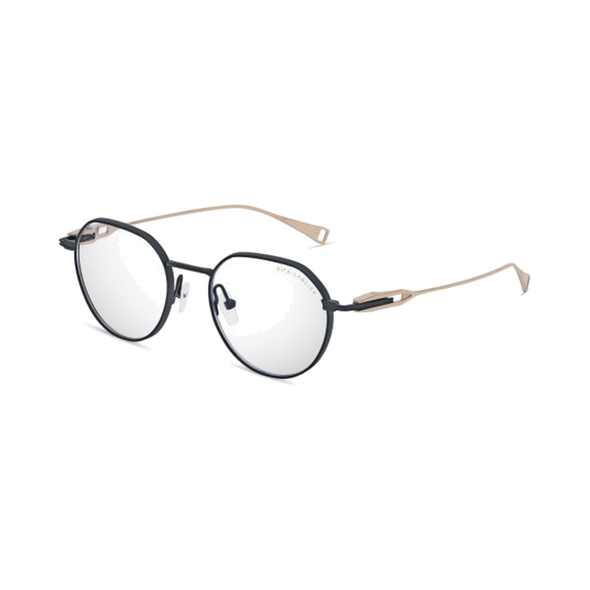 Dita DLX141-A | Occhiali da vista uomo nero oro