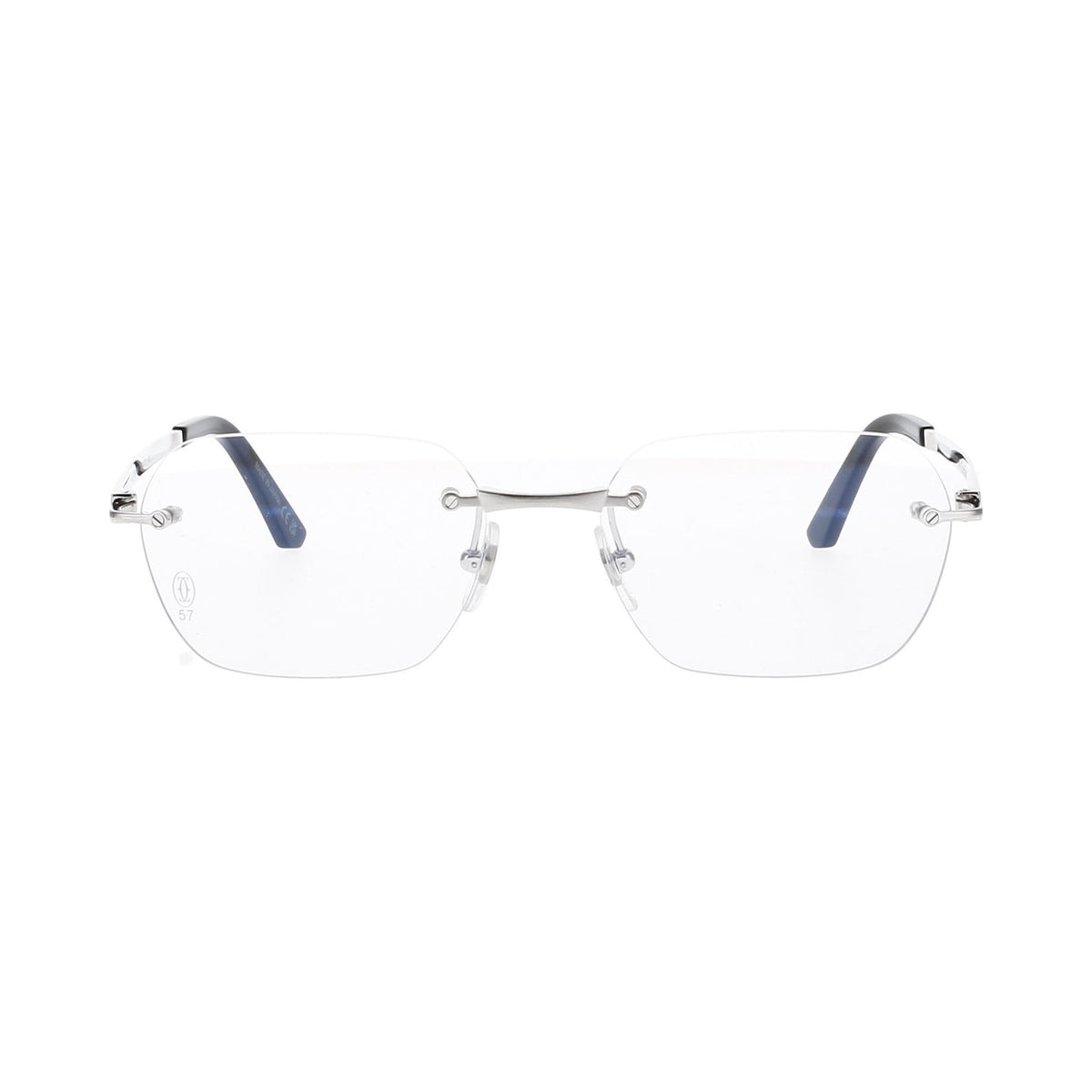 Cartier CT0407O 002 silver silver transpa